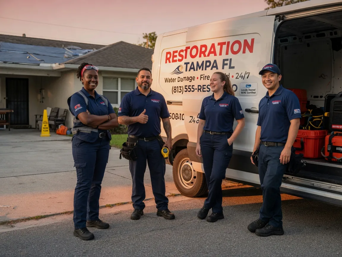 Water Damage Restoration company in Holly Springs, NC